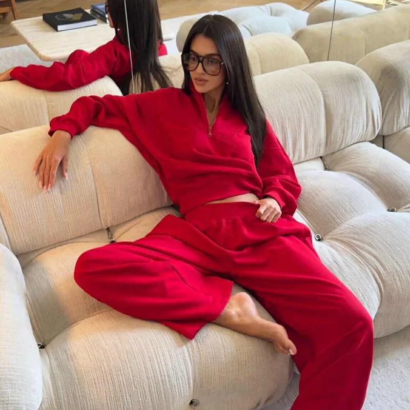 2025 Faion, повседневный женский костюм-свитшот, комплект из двух предметов, удобная уличная одежда, осенняя коллекция для современных женщин
2025 Faion, повседневный женский костюм-свитшот, комплект из двух предметов, удобная уличная одежда, осенняя коллекция для современных женщин