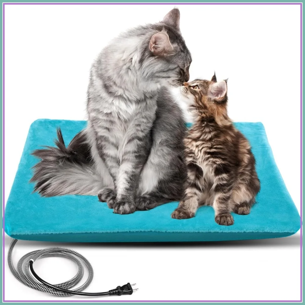 PETNF Outdoor Pet Heating Pad - Waterproof Electric Warming Mat for Cats & Dogs, Winter Use 28"X16"
PETNF Outdoor Pet Heating Pad - Waterproof Electric Warming Mat for Cats & Dogs, Winter Use 28"X16"