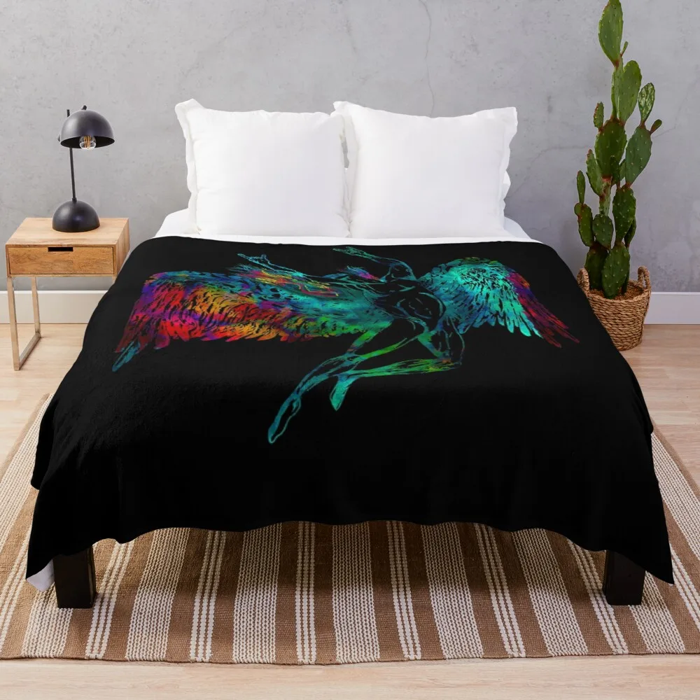 ICARUS THROWS THE HORNS - mythical*awesome UNLISTED designs in my portfolio* Throw Blanket
ICARUS THROWS THE HORNS - mythical*awesome UNLISTED designs in my portfolio* Throw Blanket