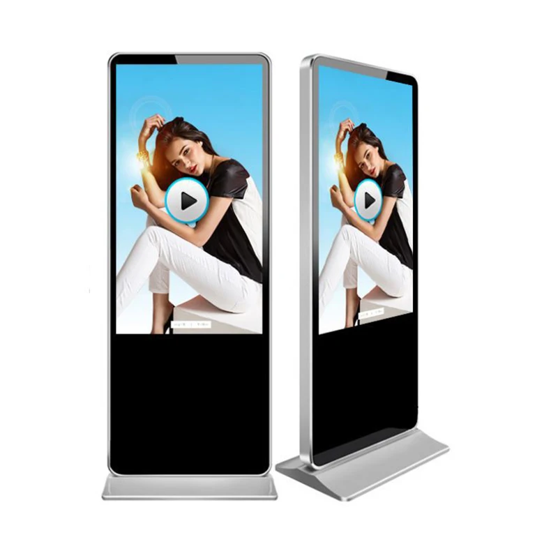 43" 49" 55" Free Standing Advertising Interactive Touch Screen I3/I5/I7 Android Double System Digital Signage Kiosk
43" 49" 55" Free Standing Advertising Interactive Touch Screen I3/I5/I7 Android Double System Digital Signage Kiosk
