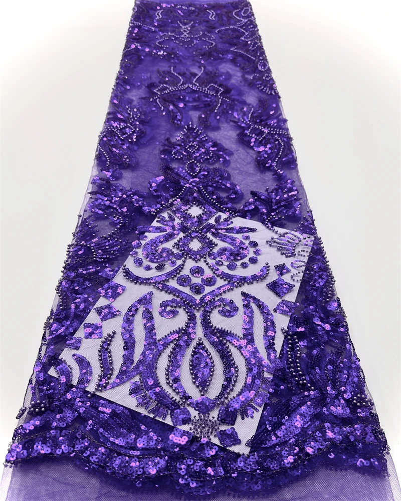 Luxury French Beaded Sequins Lace FabricHigh Quality African Lace Fabric Nigerian Wedding Dress for Women
Luxury French Beaded Sequins Lace FabricHigh Quality African Lace Fabric Nigerian Wedding Dress for Women