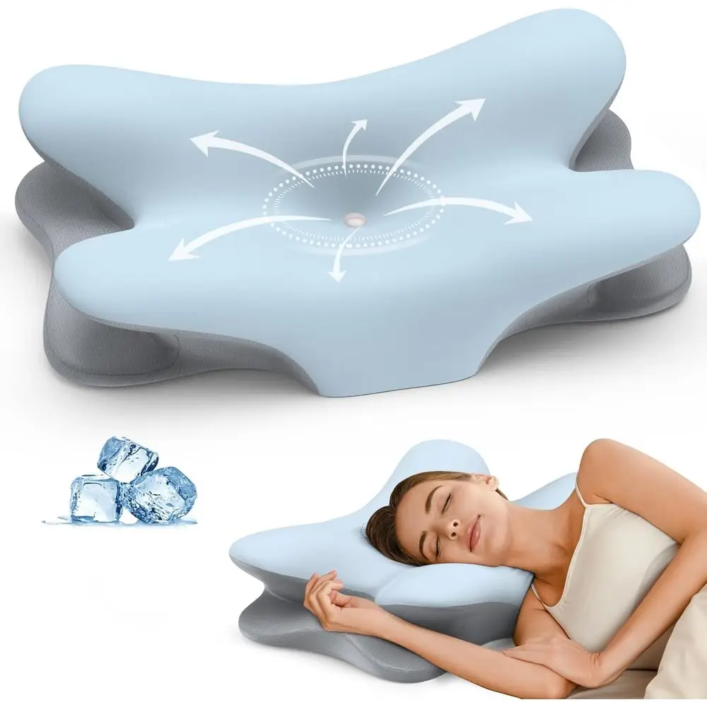 Ergonomic Side Sleeper Pillow for Neck Support and Pain Relief, Cooling Memory Foam for Comfortable Sleep
Ergonomic Side Sleeper Pillow for Neck Support and Pain Relief, Cooling Memory Foam for Comfortable Sleep