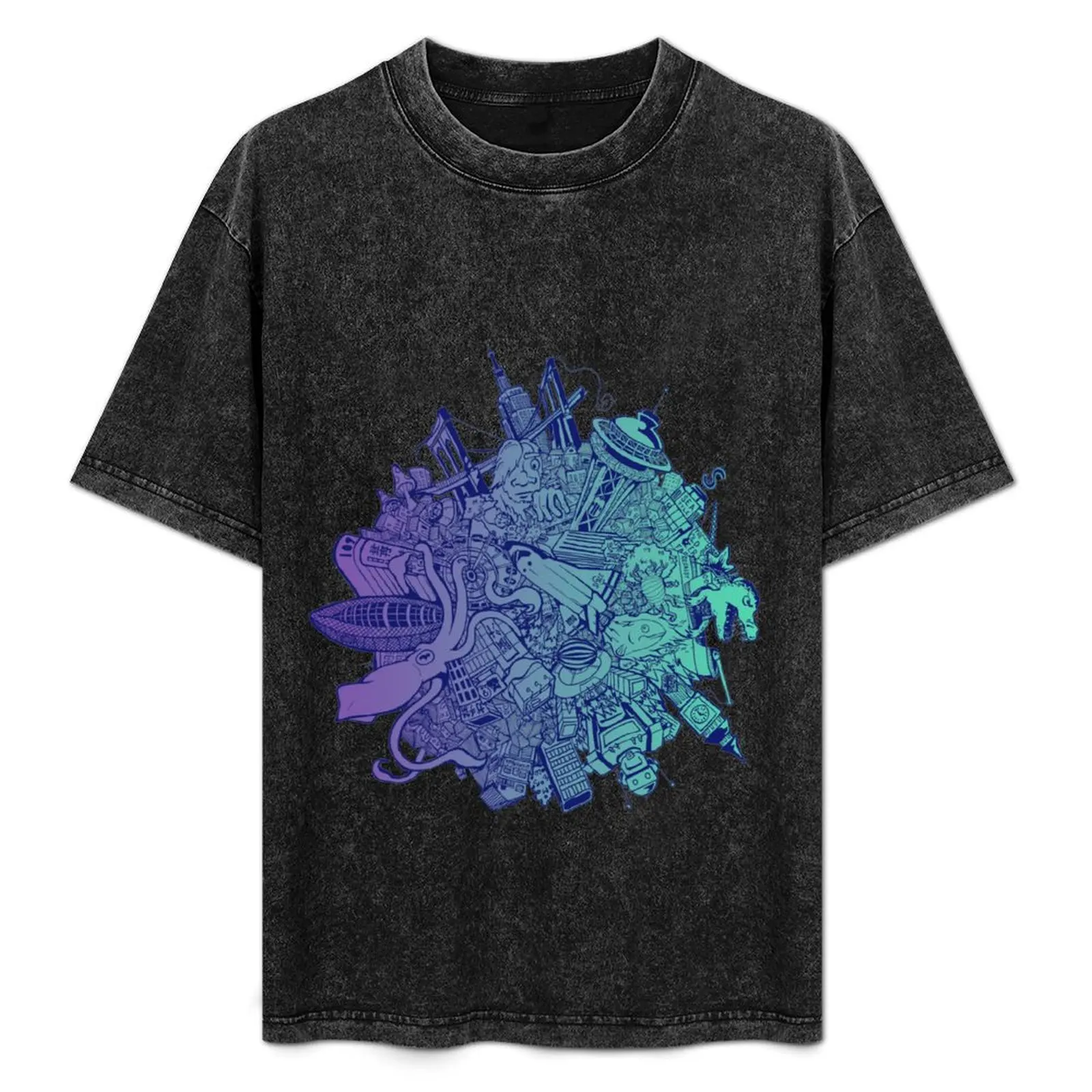 Katamari Damacy - Original Art T-Shirt Casual Pattern Print Tee Shirt
Katamari Damacy - Original Art T-Shirt Casual Pattern Print Tee Shirt