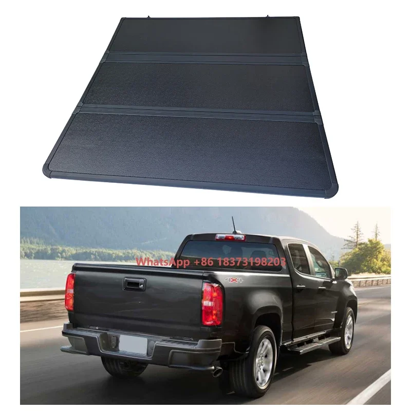 Factory 4x4 Truck Accessories Solid Fiberglass Hard Tri-fold Tonneau Cover for Chevrolet Colorado 5ft Compatible Ranger Model
Factory 4x4 Truck Accessories Solid Fiberglass Hard Tri-fold Tonneau Cover for Chevrolet Colorado 5ft Compatible Ranger Model