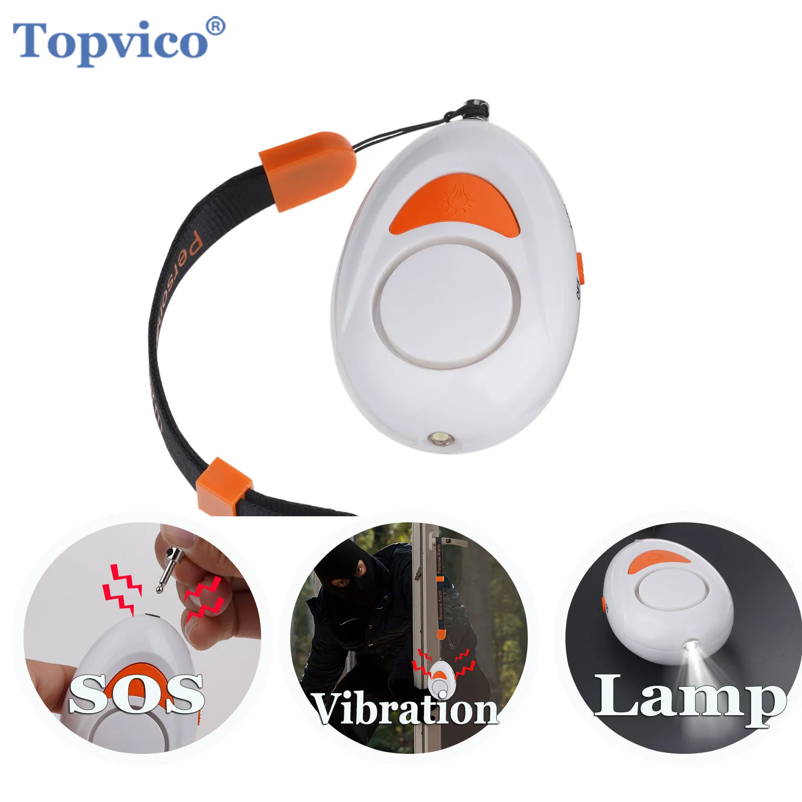 Topvico Personal Self Defense Alarm, 125dB Hotel Travel Portable Vibration Door Alarm, Emergency SOS Safety Alarm For Women Kids
Topvico Personal Self Defense Alarm, 125dB Hotel Travel Portable Vibration Door Alarm, Emergency SOS Safety Alarm For Women Kids