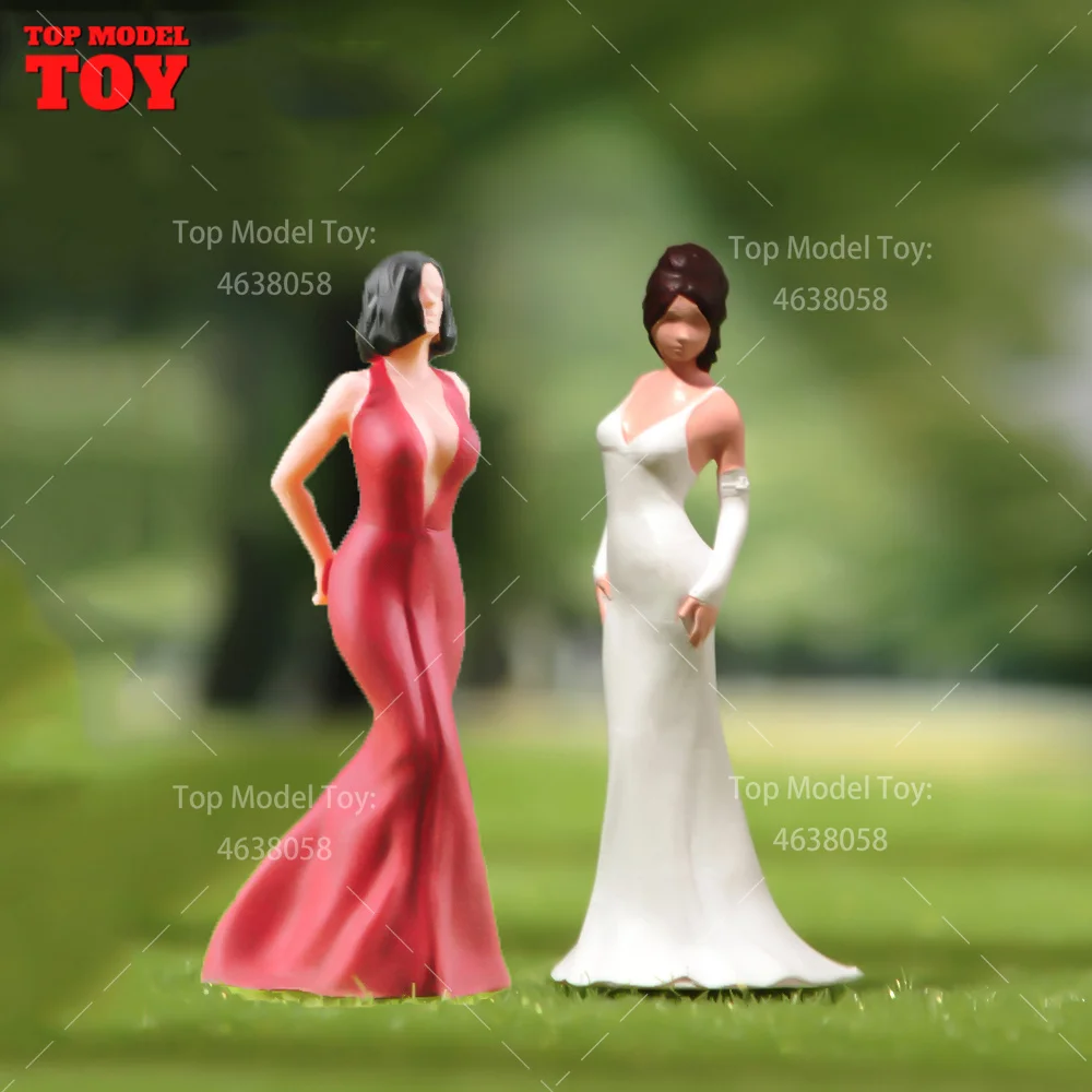 Painted Miniatures 1/64 1/87 1/43 1/18 1/24 Wearing Evening Gown Girl Female Scene Figure Accessory Unpainted Model For Decorate
Painted Miniatures 1/64 1/87 1/43 1/18 1/24 Wearing Evening Gown Girl Female Scene Figure Accessory Unpainted Model For Decorate