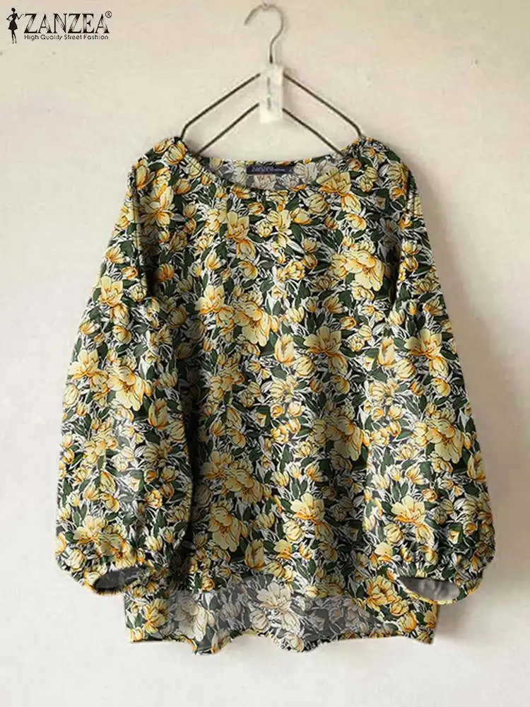 ZANZEA Autumn Bohemain Vintage Long Sleeve Shirt Blusas Women Printed Blouse Woman Floral Tops Fashion Casual O Neck Loose Shirt
ZANZEA Autumn Bohemain Vintage Long Sleeve Shirt Blusas Women Printed Blouse Woman Floral Tops Fashion Casual O Neck Loose Shirt