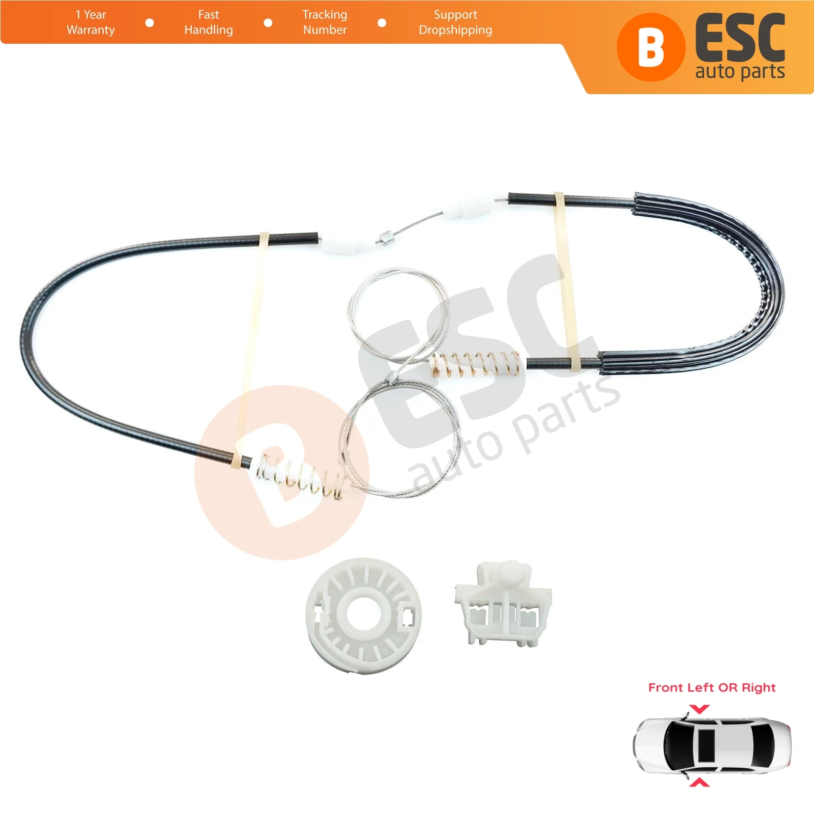 EWR251 Power Window Lifter Regulator Repair Front Left or Right Door for Renault Clio MK2 BB/CB 1998-2012 4/5 Door 7700842240
EWR251 Power Window Lifter Regulator Repair Front Left or Right Door for Renault Clio MK2 BB/CB 1998-2012 4/5 Door 7700842240
