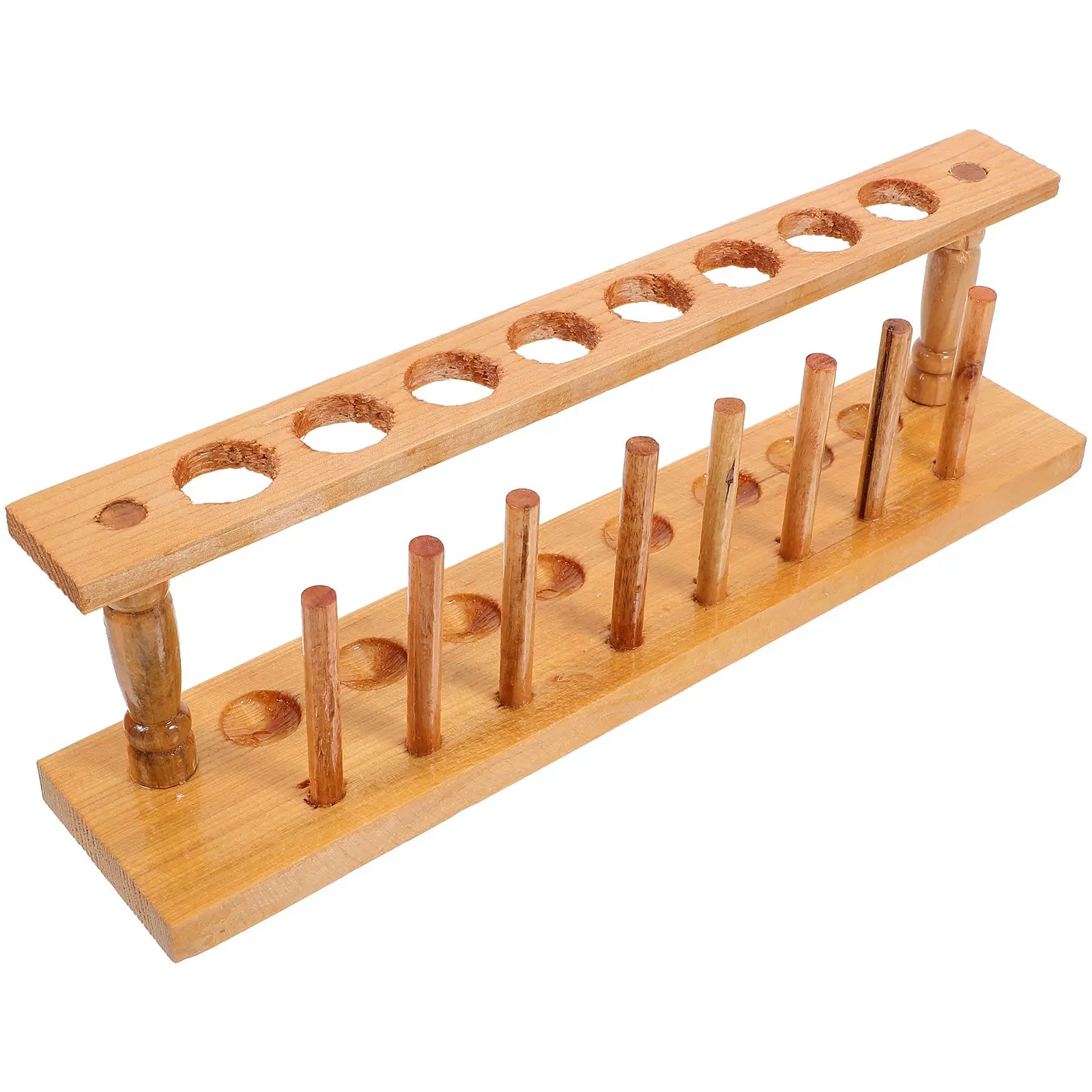 Wooden Test Laboratory Test Tube Rack Rack Light Laboratory Holder Shelf Vial Storage Experiment Sturdy Structure
Wooden Test Laboratory Test Tube Rack Rack Light Laboratory Holder Shelf Vial Storage Experiment Sturdy Structure