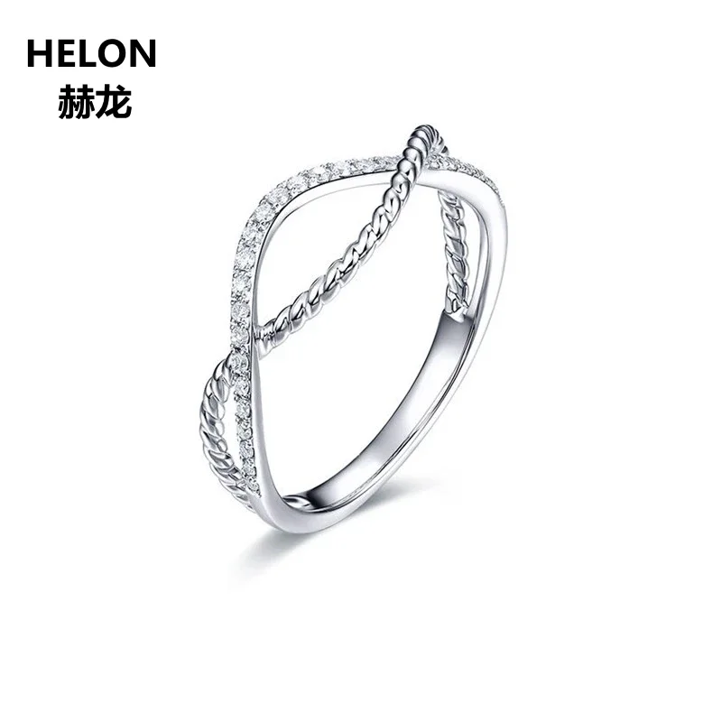 Solid 14k White Gold Engagement Wedding Ring for Women Fine Jewelry Anniversary Party Band Birthday Graduation Gift
Solid 14k White Gold Engagement Wedding Ring for Women Fine Jewelry Anniversary Party Band Birthday Graduation Gift