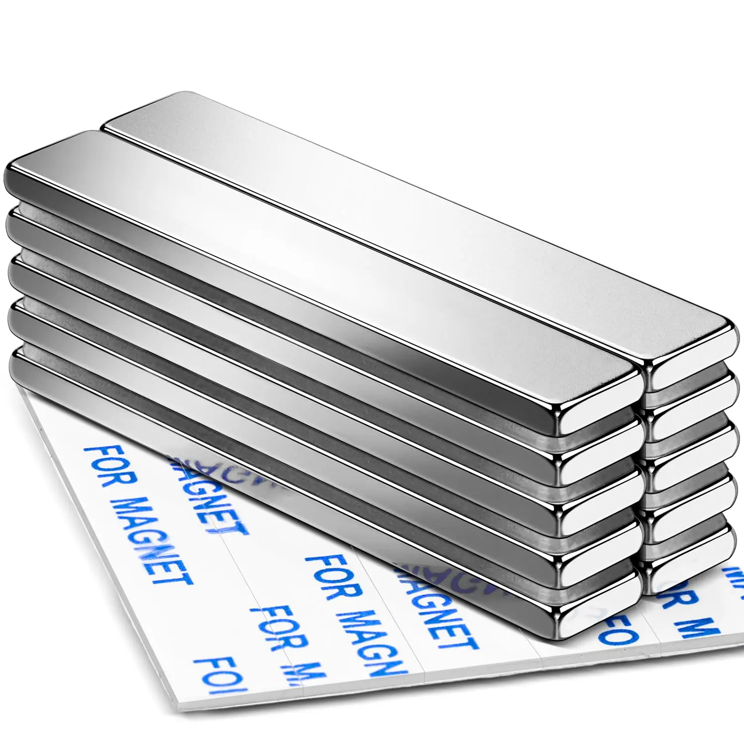 60x10x3mm Powerful Permanent Rare Earth Magnets with Double-Sided Adhesive Powerful Bar Black Magnets Waterproof Bulk Wholesale
60x10x3mm Powerful Permanent Rare Earth Magnets with Double-Sided Adhesive Powerful Bar Black Magnets Waterproof Bulk Wholesale