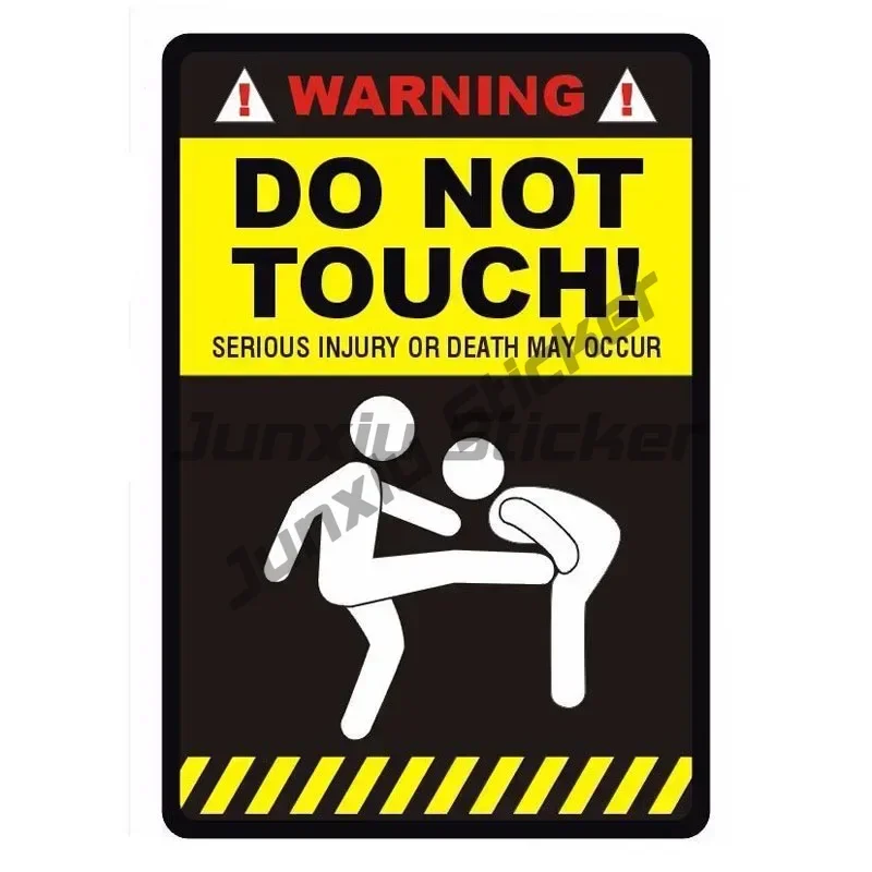 Personality Warning Sign - Do Not Touch Fun Waterproof Car Scratch Decorative Sticker Pvc
Personality Warning Sign - Do Not Touch Fun Waterproof Car Scratch Decorative Sticker Pvc
