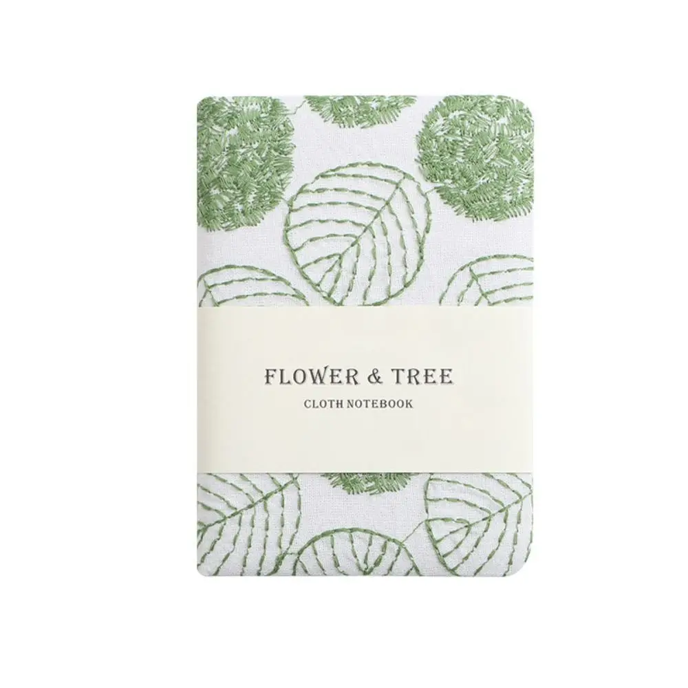 Stylish Leaf Hand Ledger Fabric Cover Morandi Embroidered Notebook Cotton Cloth Binding Thick Pocket Book
Stylish Leaf Hand Ledger Fabric Cover Morandi Embroidered Notebook Cotton Cloth Binding Thick Pocket Book