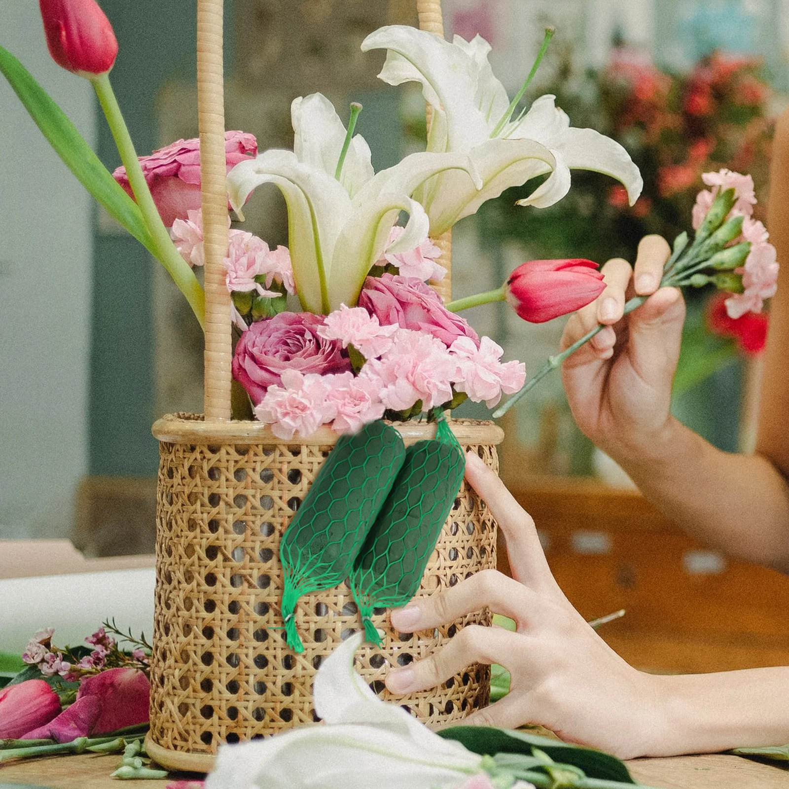 Premium Sausage Flower Mud Wedding Floral Arrangements High Density Foam Sponge Moisture Retention Diy Floral Art
Premium Sausage Flower Mud Wedding Floral Arrangements High Density Foam Sponge Moisture Retention Diy Floral Art