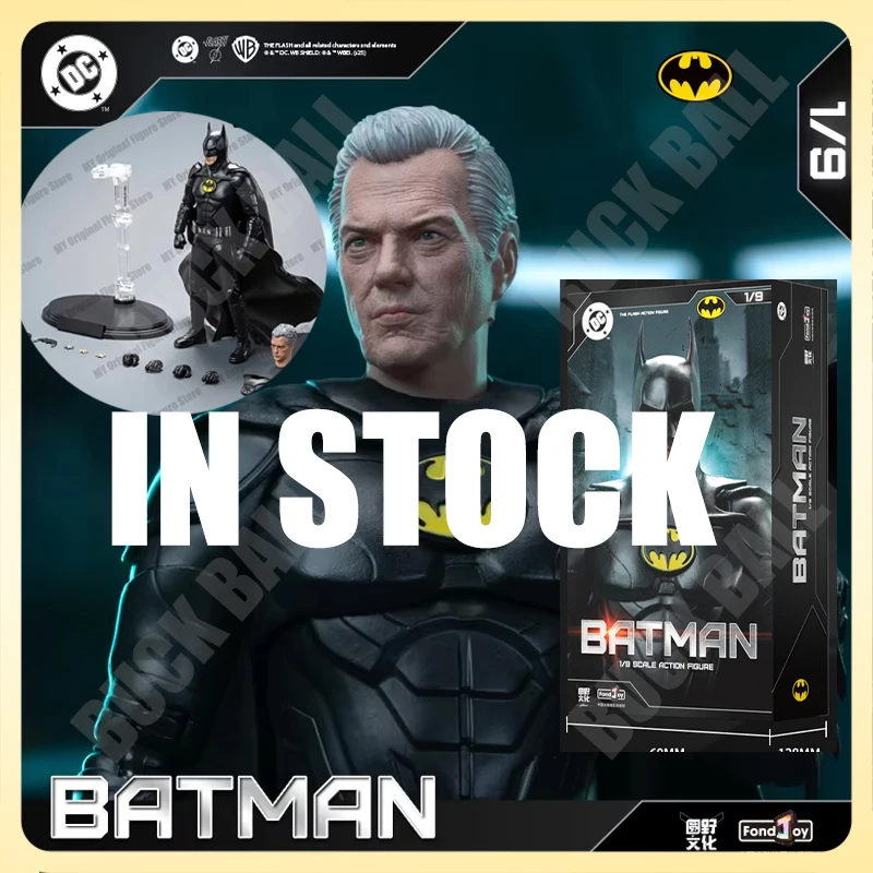 IN STOCK FondJoy Keaton Batman Figure DC Justice League Figures Detective Comics 1/9 BATMAN KEATON PVC Joint Movable Kid Toy
IN STOCK FondJoy Keaton Batman Figure DC Justice League Figures Detective Comics 1/9 BATMAN KEATON PVC Joint Movable Kid Toy
