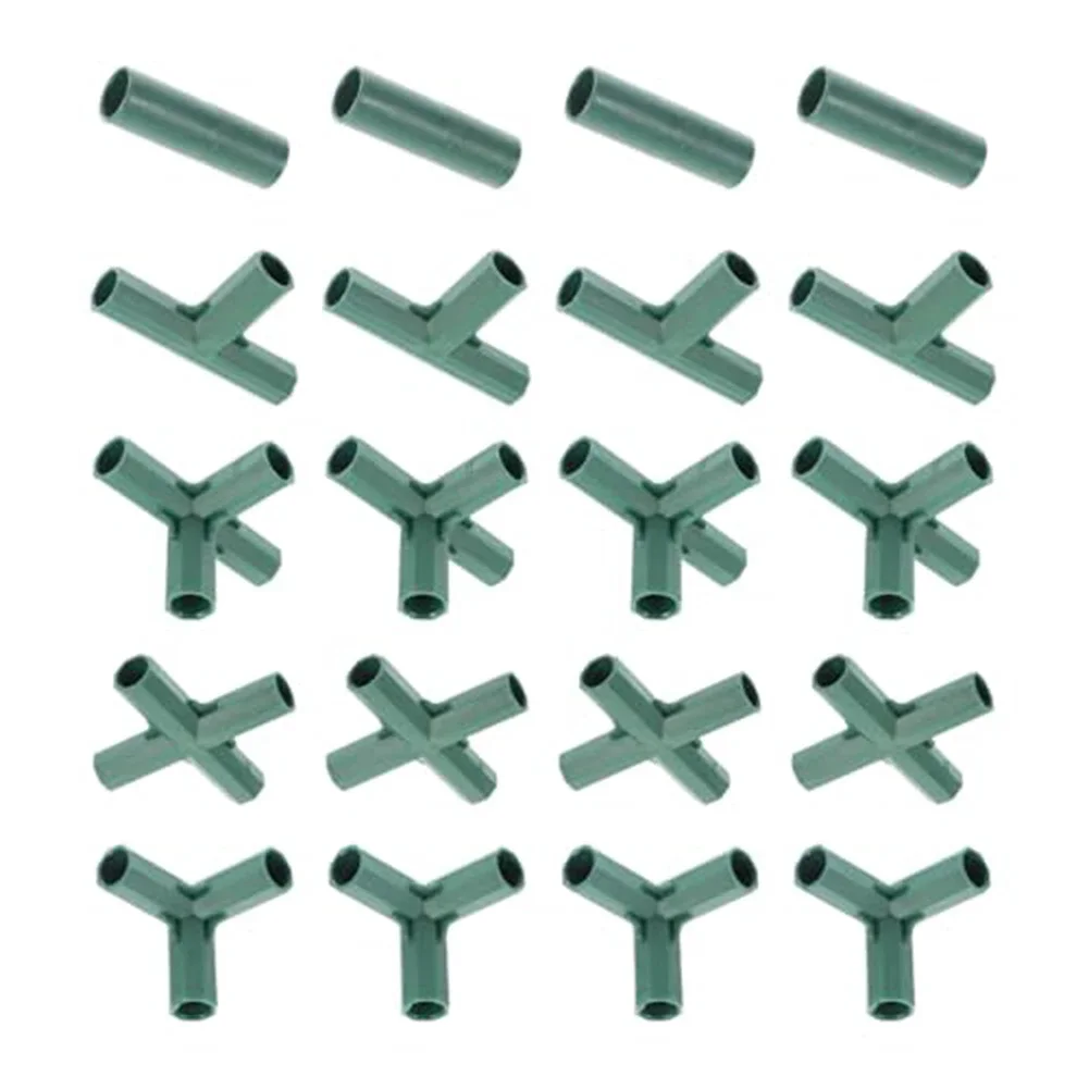 Gardening Projects Green Frame Building Connectors Greenhouse Frame Connectors Accessory Robust Plastic Material
Gardening Projects Green Frame Building Connectors Greenhouse Frame Connectors Accessory Robust Plastic Material