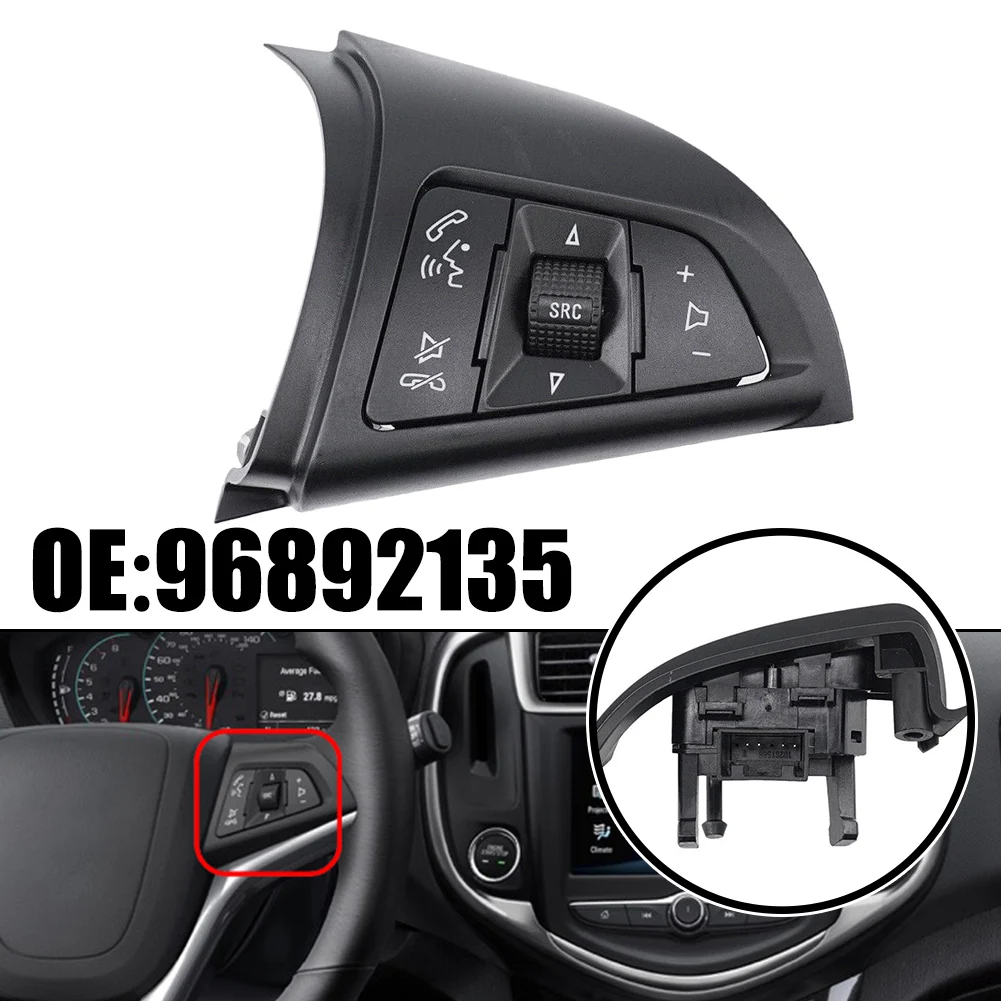 Car Volume/Bluetooth Cruise Steering-Wheel Button Switch For Chevrolet For Sonic 12-18 For Trax OEM96892135 Audio Control Switch
Car Volume/Bluetooth Cruise Steering-Wheel Button Switch For Chevrolet For Sonic 12-18 For Trax OEM96892135 Audio Control Switch