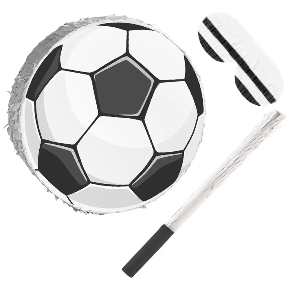 1Set Soccer Pinata Football Ball Shaped Party Decorations Birthday Sports Theme Pinata Game Event Decoration with Stick
1Set Soccer Pinata Football Ball Shaped Party Decorations Birthday Sports Theme Pinata Game Event Decoration with Stick