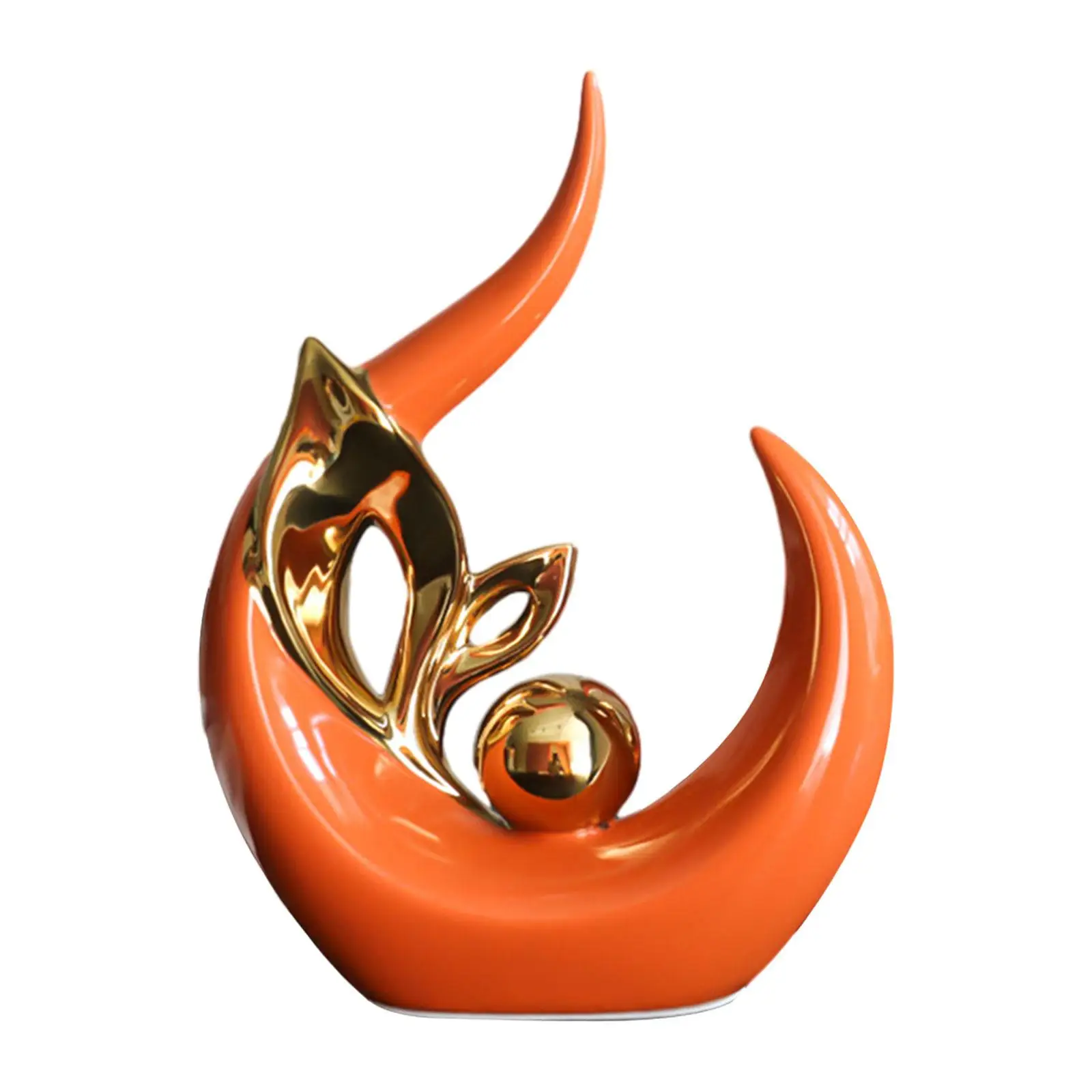 Modern Abstract Art Sculpture,Ceramic Statue,Decorative Creative Craft Centerpiece Figurine for Home Decor Office Living Room
Modern Abstract Art Sculpture,Ceramic Statue,Decorative Creative Craft Centerpiece Figurine for Home Decor Office Living Room