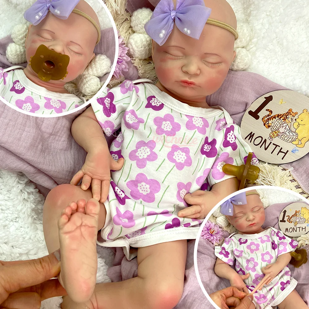 20" High Quality Silicone Reborn Newborn Doll Weighted Reborn Doll Squishy Soft Newborn Perfect Christmas Gift For Collectors
20" High Quality Silicone Reborn Newborn Doll Weighted Reborn Doll Squishy Soft Newborn Perfect Christmas Gift For Collectors