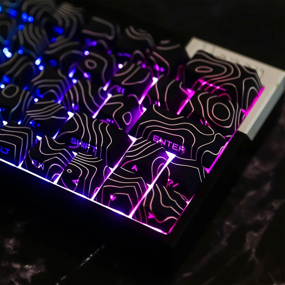 White/Black Keycap 130 Keys Original Height Keycap Set PBT DYE-Sub Suitable for 60/64/65/68/87/9810 4 Mechanical Keyboards
White/Black Keycap 130 Keys Original Height Keycap Set PBT DYE-Sub Suitable for 60/64/65/68/87/9810 4 Mechanical Keyboards