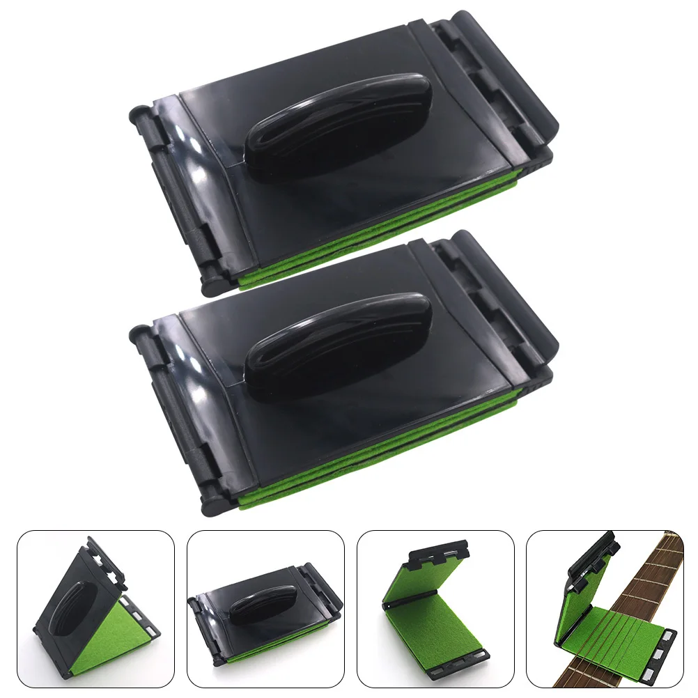 2Pcs String Instrument Cleaner Reusable Guitar Fretboard Scrubber High-Grade Plastic for Electric Acoustic Bass Ukulele
2Pcs String Instrument Cleaner Reusable Guitar Fretboard Scrubber High-Grade Plastic for Electric Acoustic Bass Ukulele