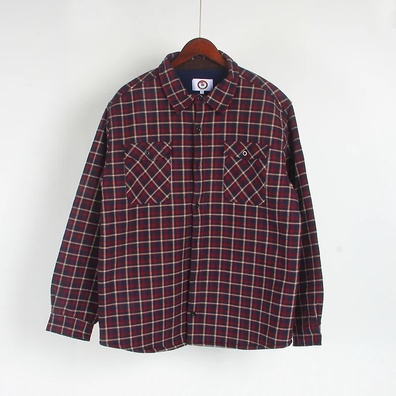 Мужская клетчатая фланелевая утепленная повседневная длинная верхняя одежда оверсайз на пуговицах осень-зима с клетчатым принтом свободного покроя
Мужская клетчатая фланелевая утепленная повседневная длинная верхняя одежда оверсайз на пуговицах осень-зима с клетчатым принтом свободного покроя