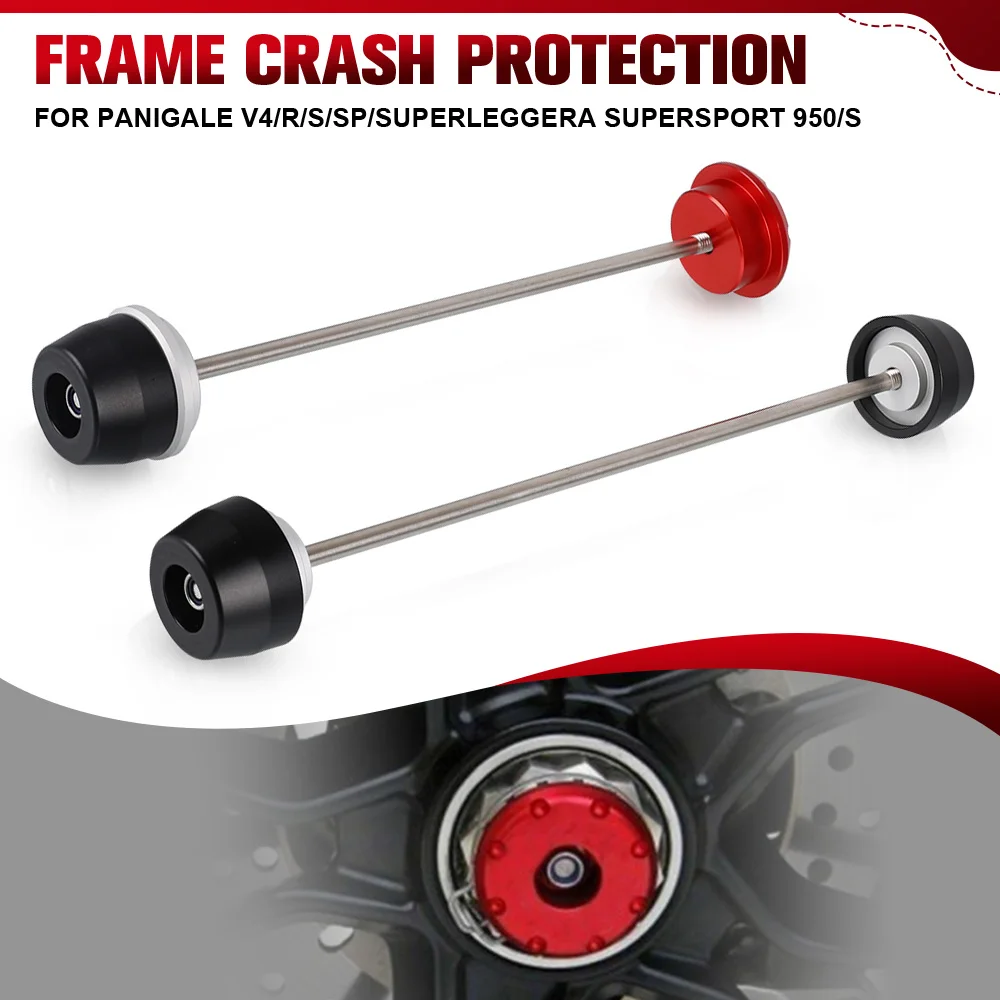 Front Wheel Frame Slider For Ducati Panigale V4/R/S/SP/Superleggera SuperSport 950/S Rear Axle Sliders Frame Crash Protection
Front Wheel Frame Slider For Ducati Panigale V4/R/S/SP/Superleggera SuperSport 950/S Rear Axle Sliders Frame Crash Protection