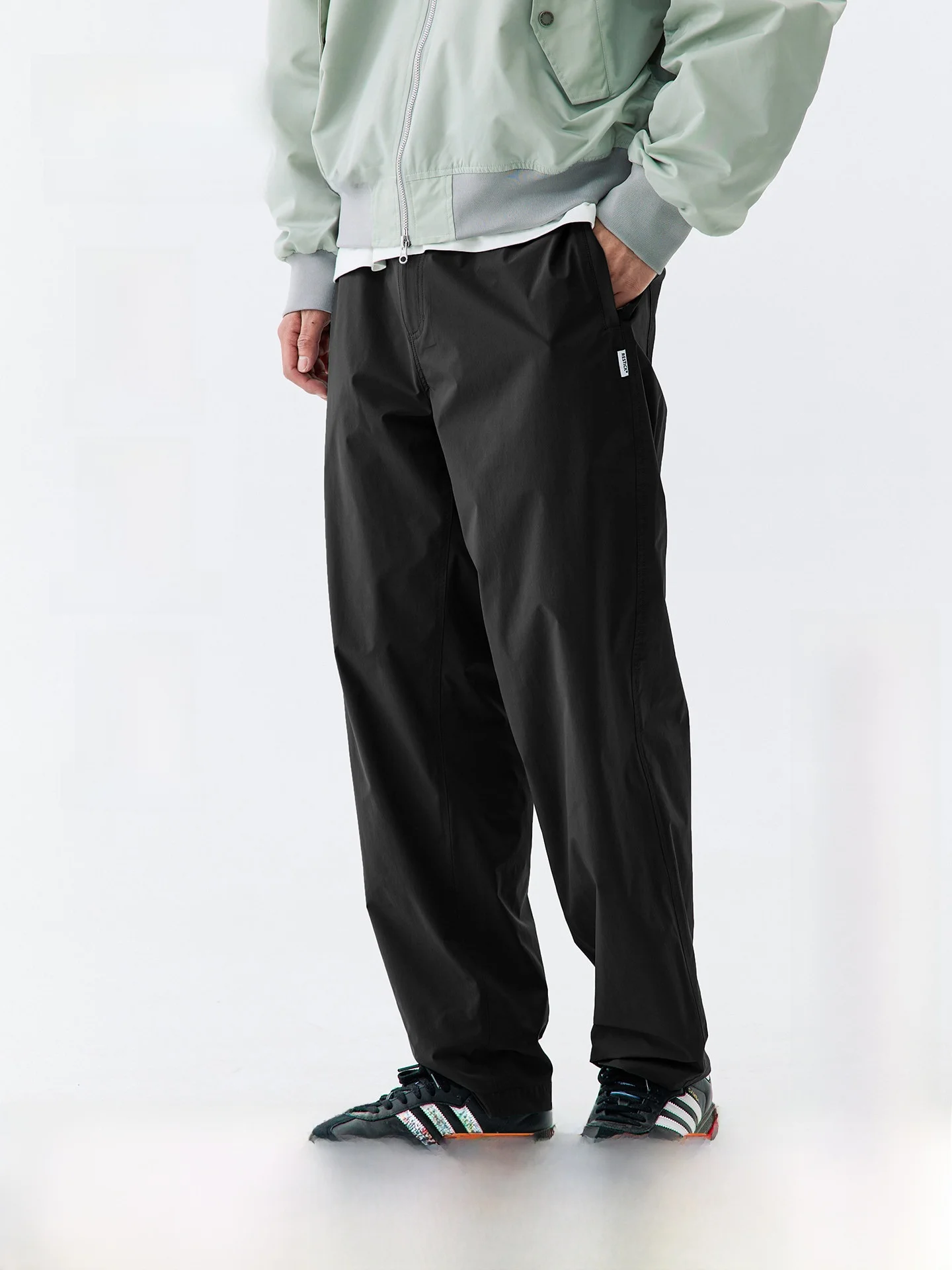 Restick Men's Casual Pants Micro-Conical Straight-Cut Commuter Soft Breathable Polyester Fiber Spring Autumn
Restick Men's Casual Pants Micro-Conical Straight-Cut Commuter Soft Breathable Polyester Fiber Spring Autumn