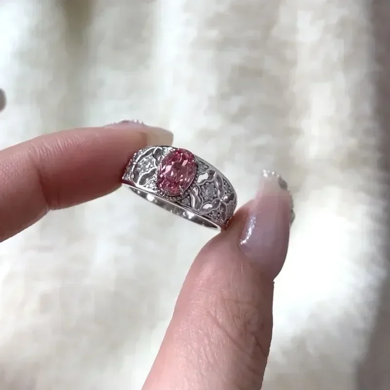 Sweet Fashion Exquisite 925 Silver Inlaid Diamond Star Ring Smoke Purple Gems Oval Rings for Women Wedding Jewelry Gift
Sweet Fashion Exquisite 925 Silver Inlaid Diamond Star Ring Smoke Purple Gems Oval Rings for Women Wedding Jewelry Gift