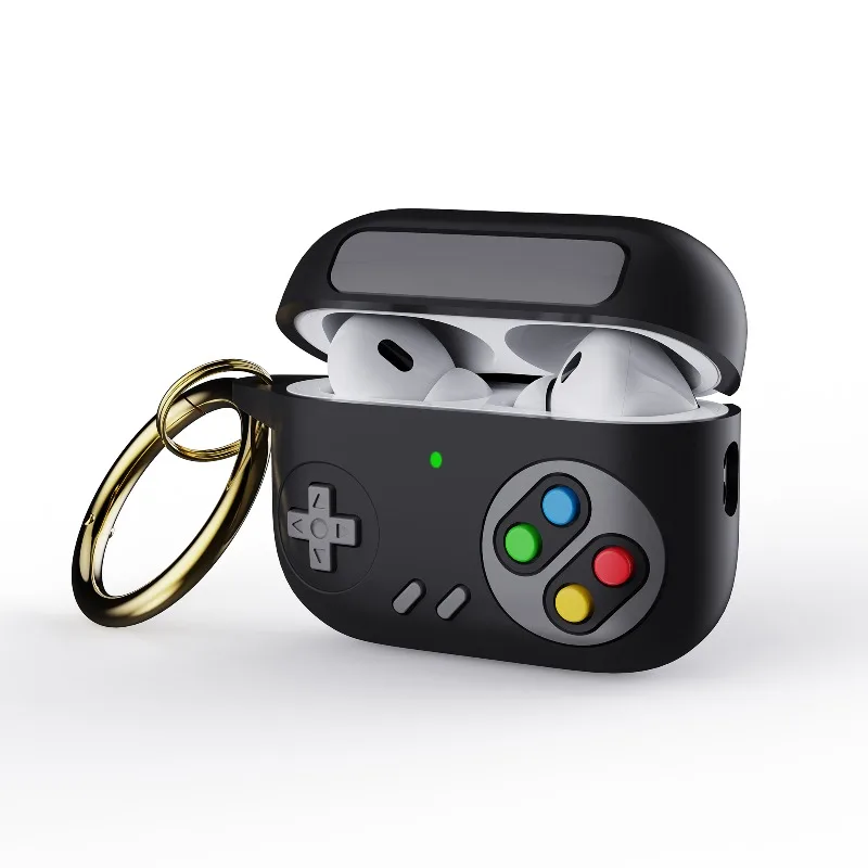 For AirPods Pro3 2025 Pro2 4 3 2 1 Shockproof Headphone Case 3D Creative Silicone Game Console Earphone Cover Protective Sleeve
For AirPods Pro3 2025 Pro2 4 3 2 1 Shockproof Headphone Case 3D Creative Silicone Game Console Earphone Cover Protective Sleeve