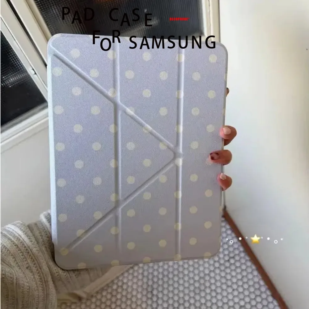 For Samsung Galaxy Tab A8/A9/A11+FE LITE PLUS/Galaxy Tab S6 Lite/S7/S8/S9/S10+ FE "Polka Dots Bunny Bow Y2K Rabbit" 3+Y-fold
For Samsung Galaxy Tab A8/A9/A11+FE LITE PLUS/Galaxy Tab S6 Lite/S7/S8/S9/S10+ FE "Polka Dots Bunny Bow Y2K Rabbit" 3+Y-fold