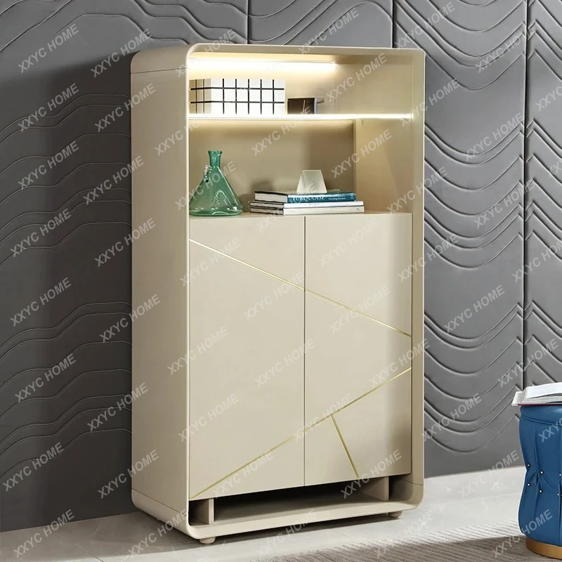 A Italian-Style Light Luxury Sideboard Cabinet New Home High-End Post-Modern Wine Cabinet Nordic Minimalism Entrance Cabinet
A Italian-Style Light Luxury Sideboard Cabinet New Home High-End Post-Modern Wine Cabinet Nordic Minimalism Entrance Cabinet