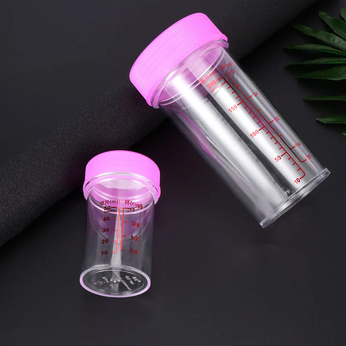 2Pcs Transparent Measuring Beakers with Precise Scale Marks Reusable Leak-Proof Design for Crafting Painting Lab Work Plastic
2Pcs Transparent Measuring Beakers with Precise Scale Marks Reusable Leak-Proof Design for Crafting Painting Lab Work Plastic