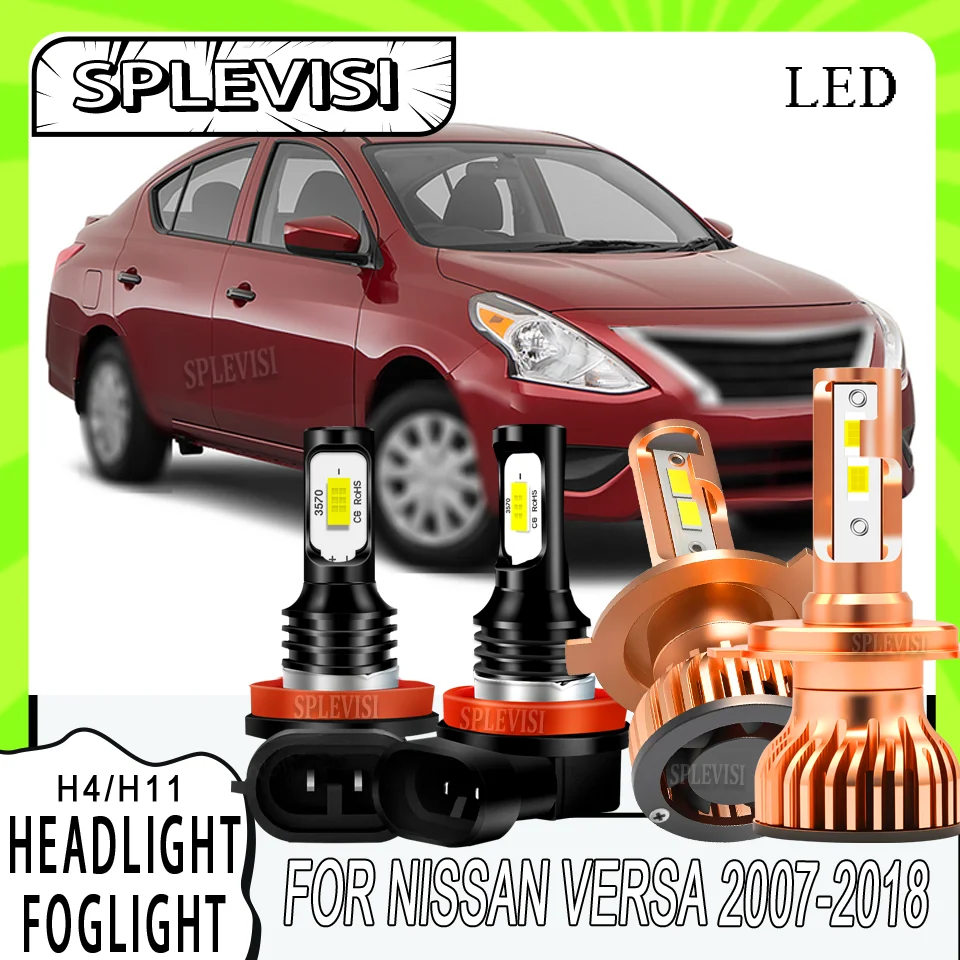 Waterproof Construction reliable H4 H11 LED HEADLIGHT FOGLIGHT FOR Nissan Versa 2007 -2010 2011 2012 2013 2014 2015 2016 2018
Waterproof Construction reliable H4 H11 LED HEADLIGHT FOGLIGHT FOR Nissan Versa 2007 -2010 2011 2012 2013 2014 2015 2016 2018