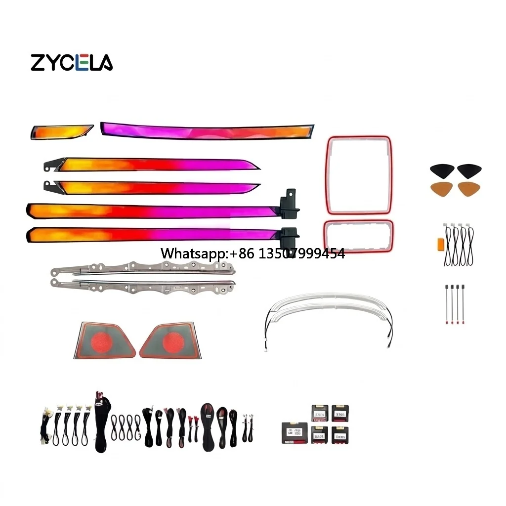 for Lexus ES 2018-2020 Auto Interior Lighting 64 Color Symphony Crystal Smart Flowing Phantom Active LED Ambient Enhancement
for Lexus ES 2018-2020 Auto Interior Lighting 64 Color Symphony Crystal Smart Flowing Phantom Active LED Ambient Enhancement