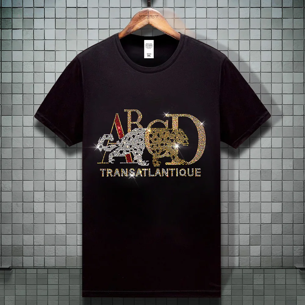 Sparkling Rhinestones Animal T Shirt for Men Women Fashion Clothing Summer O Neck Casual Unisex Leopard Tshirt Chemise Femme
Sparkling Rhinestones Animal T Shirt for Men Women Fashion Clothing Summer O Neck Casual Unisex Leopard Tshirt Chemise Femme