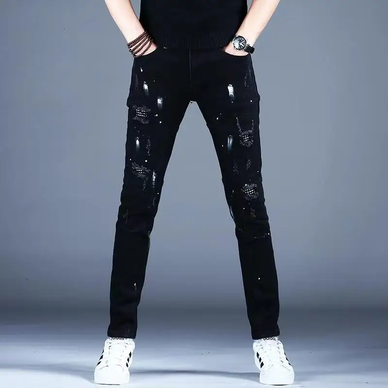 2025 new ehigh quality men's printing slim jeans men Fashion Classic Denim Skinny Jeans men's casual straight jeansTrousers
2025 new ehigh quality men's printing slim jeans men Fashion Classic Denim Skinny Jeans men's casual straight jeansTrousers