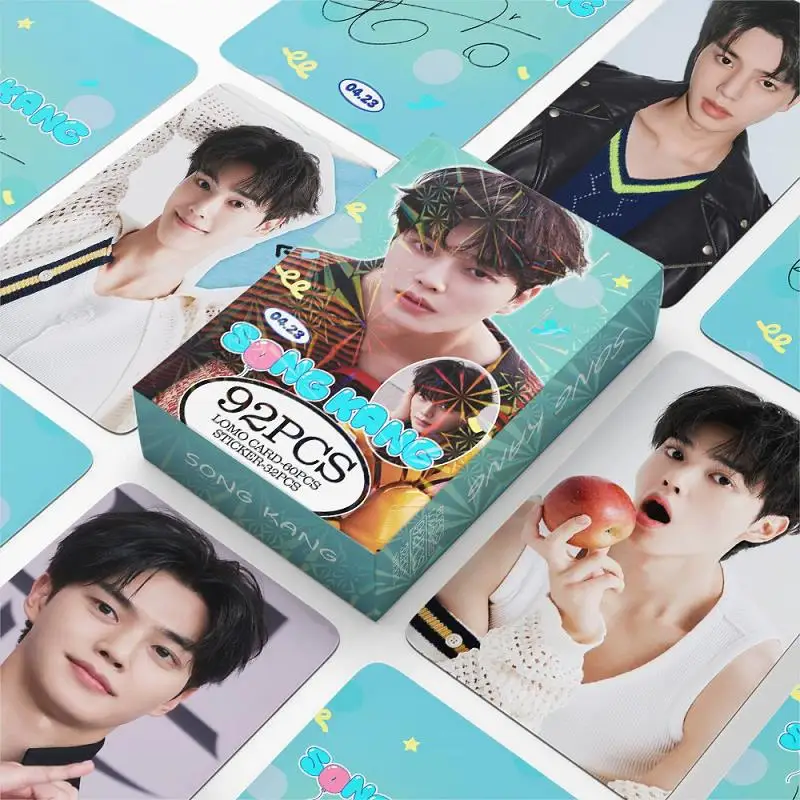 60PCS Song Kang Lomo Cards + 32PCS Stickers, Korean Actor HD Photocards, Fans Collectible Merch Gift
60PCS Song Kang Lomo Cards + 32PCS Stickers, Korean Actor HD Photocards, Fans Collectible Merch Gift