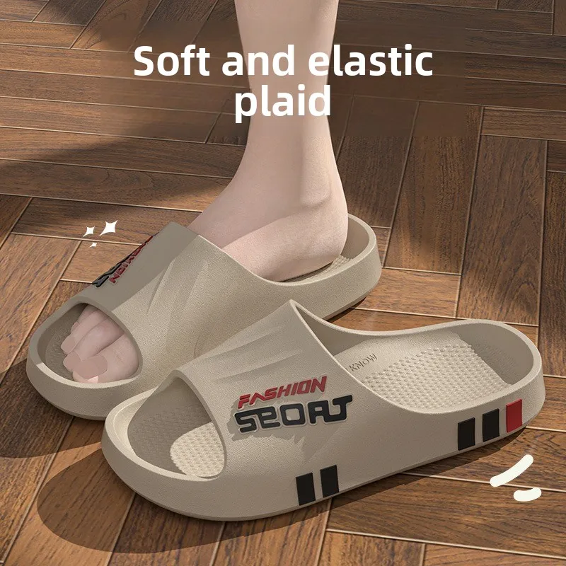 Simple Wind Couple Cool Slippers EVA Material, Men's and Women's Home Bathroom Outdoor Beach Universal Non-slip Casual Sandals
Simple Wind Couple Cool Slippers EVA Material, Men's and Women's Home Bathroom Outdoor Beach Universal Non-slip Casual Sandals