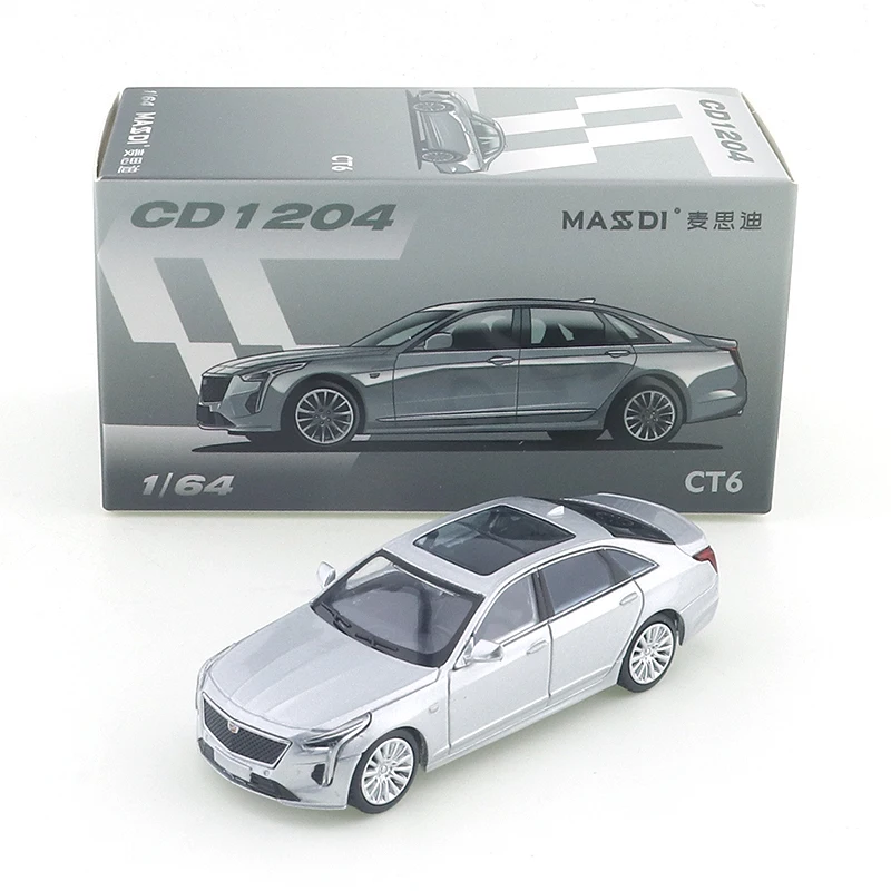 Новый продукт: Masdi 1:64 CD1204 Cadillac CT6- Модель автомобиля из серебряного сплава Коллекция моделей автомобилей
Новый продукт: Masdi 1:64 CD1204 Cadillac CT6- Модель автомобиля из серебряного сплава Коллекция моделей автомобилей