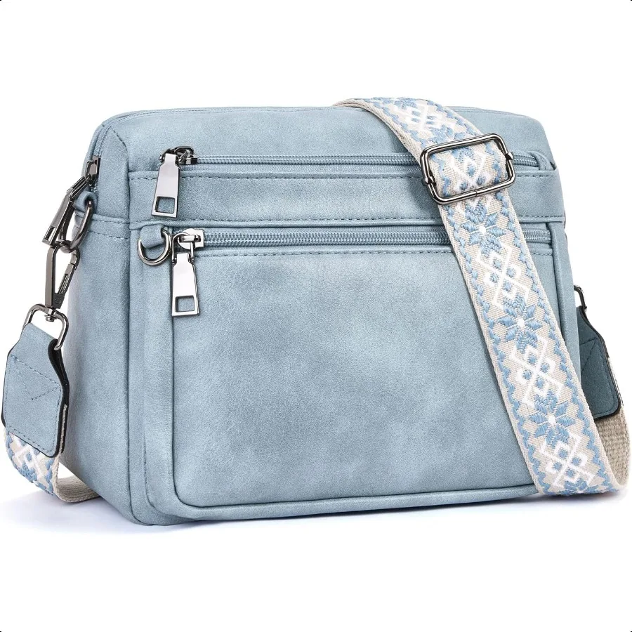 Crossbody Purses for Women TrendyVegan Leather Crossbody Bags Cell Phone Camera Shoulder Handbags with Card Slots
Crossbody Purses for Women TrendyVegan Leather Crossbody Bags Cell Phone Camera Shoulder Handbags with Card Slots