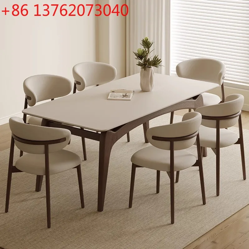 Nordic solid wood rock slab dining table modern simple light luxury ash wood small apartment suspended rectangular dining table
Nordic solid wood rock slab dining table modern simple light luxury ash wood small apartment suspended rectangular dining table