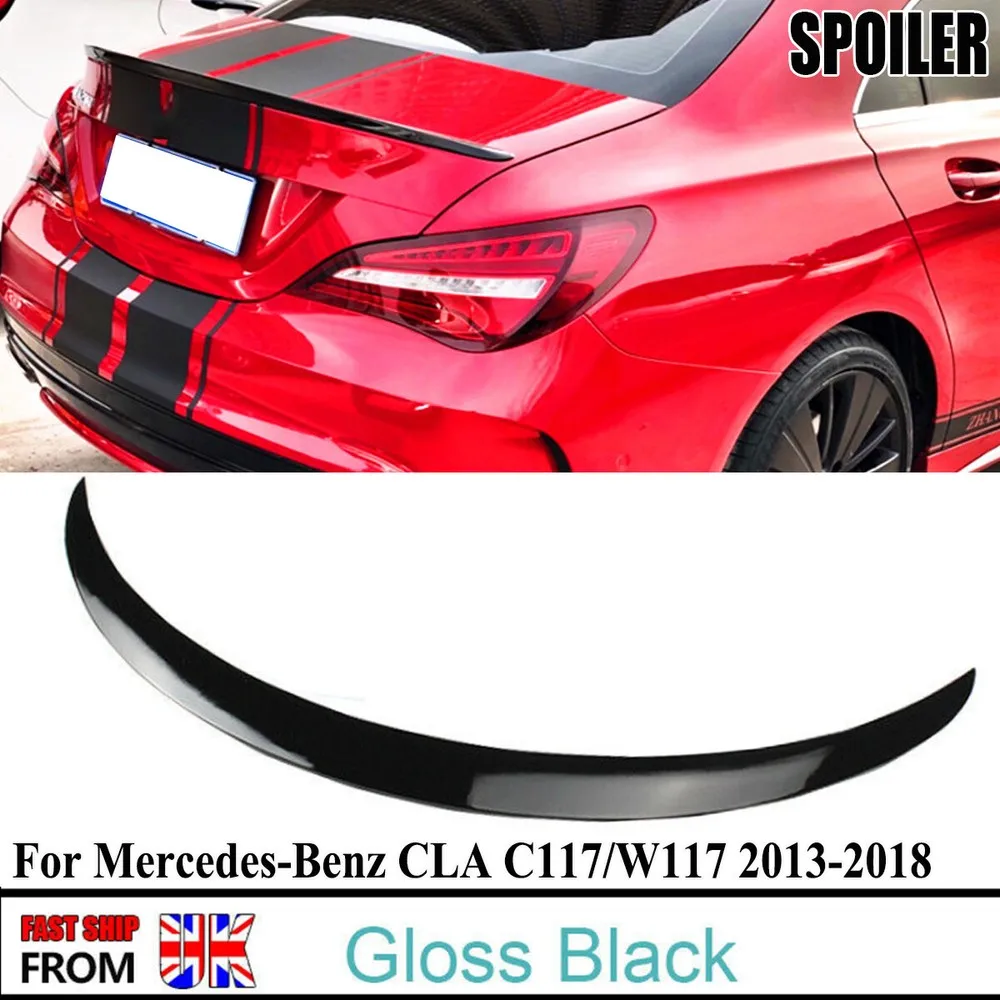 FOR MERCEDES Benz CLA Series Tail Spoiler W117 C117 CLA200 CLA250 2013-2018 GLOSS BLACK REAR TRUNK BOOT SPOILER AMG STYLE Refit
FOR MERCEDES Benz CLA Series Tail Spoiler W117 C117 CLA200 CLA250 2013-2018 GLOSS BLACK REAR TRUNK BOOT SPOILER AMG STYLE Refit