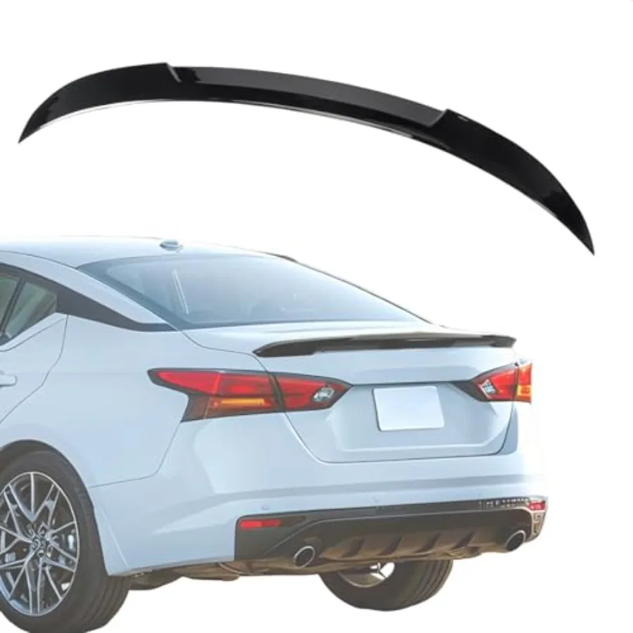 Rear Trunk Spoiler Wing for Nissan Altima 2019-2024 SR/SV/SL/S Rear Trunk Lid Duckbill Spoiler ABS Material Painted Glossy Blac
Rear Trunk Spoiler Wing for Nissan Altima 2019-2024 SR/SV/SL/S Rear Trunk Lid Duckbill Spoiler ABS Material Painted Glossy Blac
