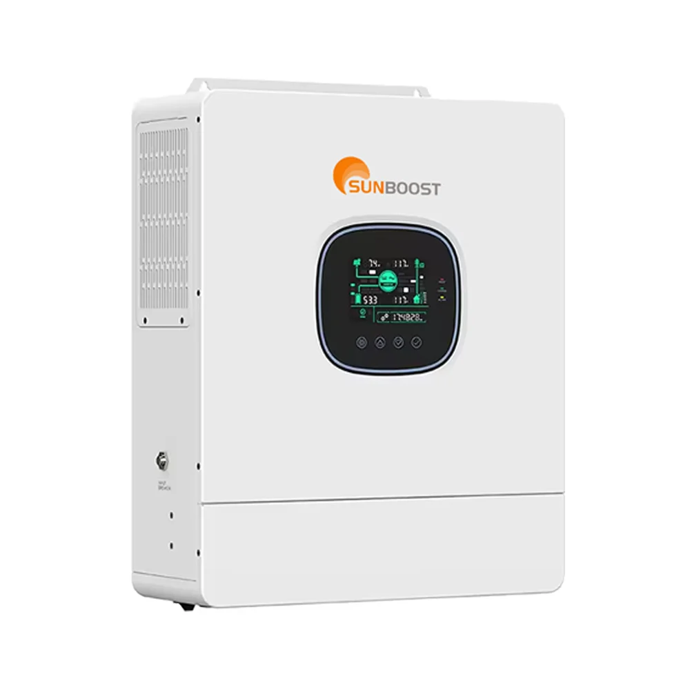 SUNBOOST 5KW DC/AC Inverters Split Phase 48V Battery MPPT String Generator With Parallel Hybrid Grid Support 120V/240V
SUNBOOST 5KW DC/AC Inverters Split Phase 48V Battery MPPT String Generator With Parallel Hybrid Grid Support 120V/240V