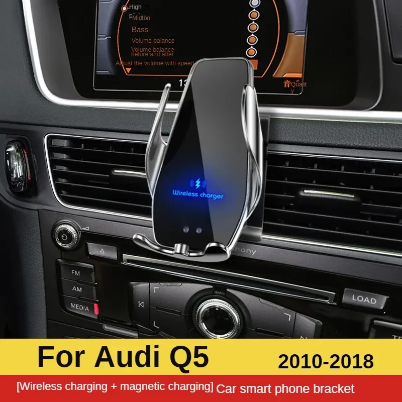 2010-2018 For Audi Q5 Mobile Phone Holder Wireless Charger Car Cell Phones Mount Navigation Bracket GPS Support 360 Rotating
2010-2018 For Audi Q5 Mobile Phone Holder Wireless Charger Car Cell Phones Mount Navigation Bracket GPS Support 360 Rotating