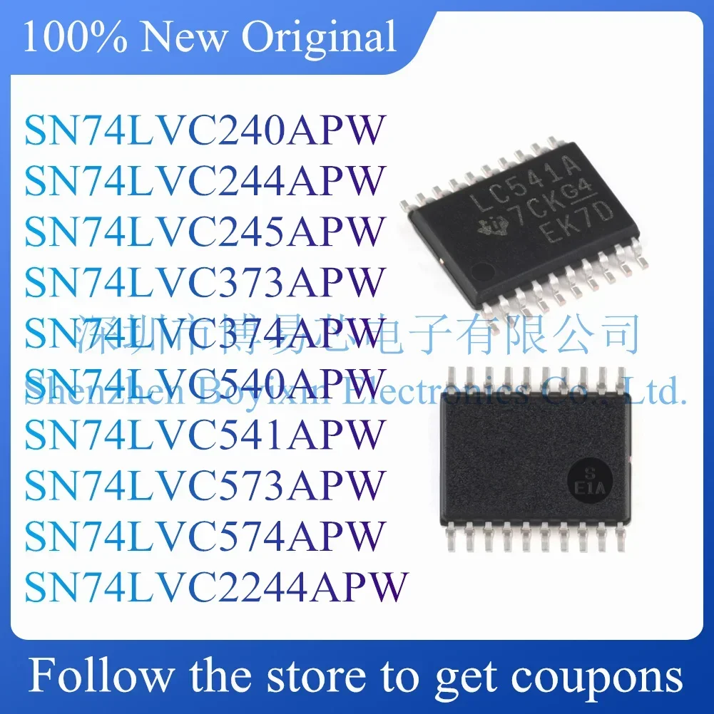 NEW SN74LVC240APW 244APW 245APW 373APW 374APW 540APW 541APW 573APW 574APW 2244APW.
NEW SN74LVC240APW 244APW 245APW 373APW 374APW 540APW 541APW 573APW 574APW 2244APW.