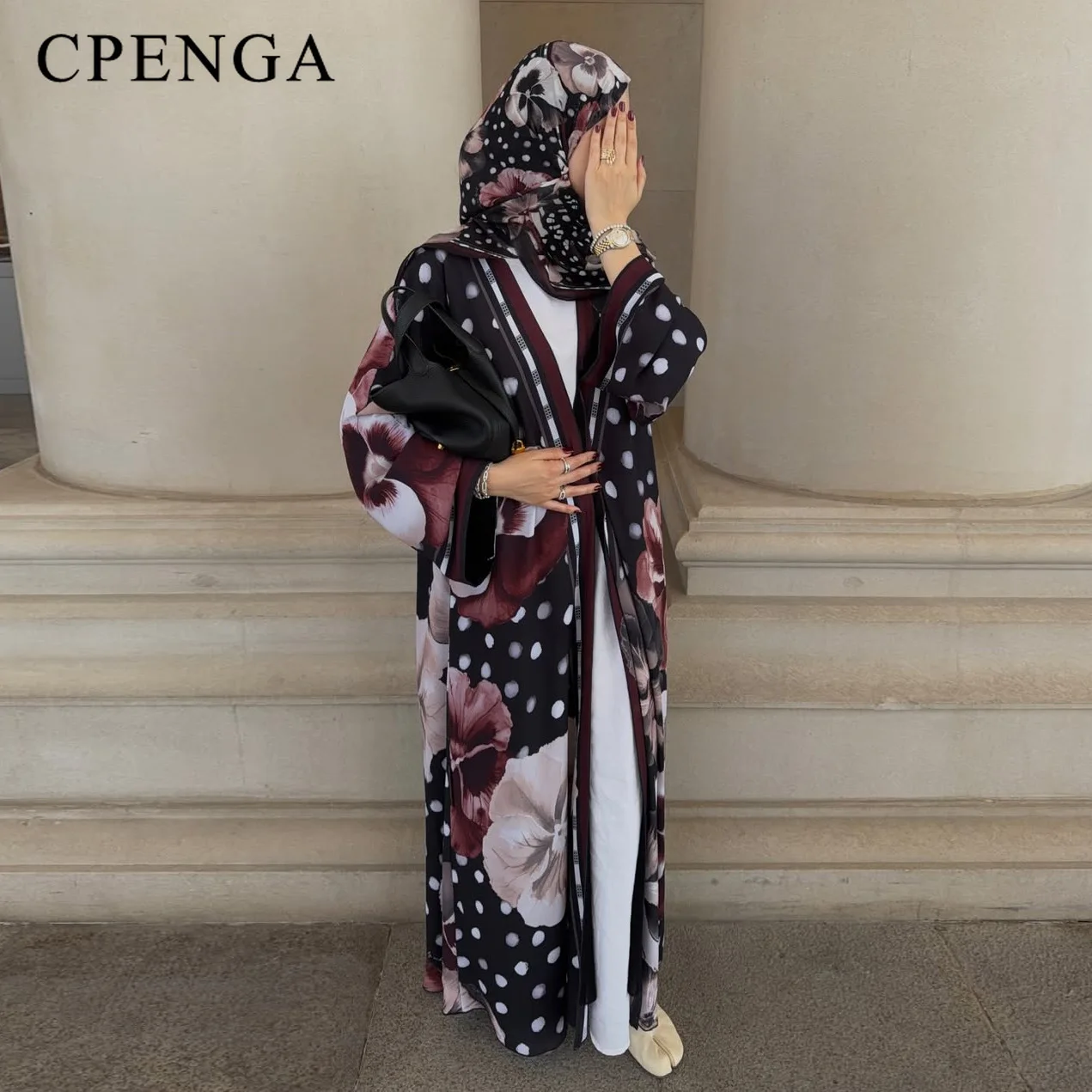 2026 Summer Two Piece Floral Polka Dot Print Hijab Abaya for Muslim Women Ramadan Holiday Outerfit Islamic Turkey Kaftan Robe
2026 Summer Two Piece Floral Polka Dot Print Hijab Abaya for Muslim Women Ramadan Holiday Outerfit Islamic Turkey Kaftan Robe