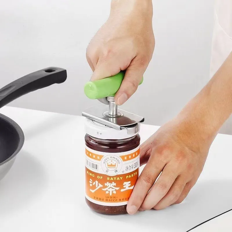 Stainless Steel Can Opener Multifunctional Jar Opener Labor-Saving Lid Gripper Kitchen Tool for Bottles Jars and Cans
Stainless Steel Can Opener Multifunctional Jar Opener Labor-Saving Lid Gripper Kitchen Tool for Bottles Jars and Cans